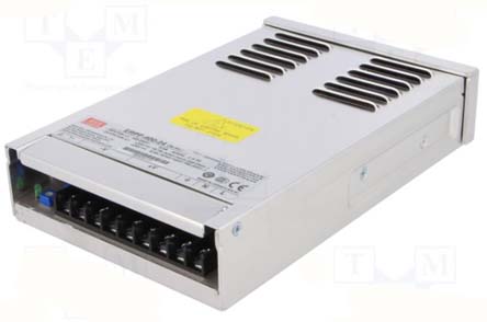 MEAN WELL Switching Power Supply, ERPF-400-48, 48V dc, 8.3A, 398W, 1 Output, 127 → 370 V dc, 90 → 264 V