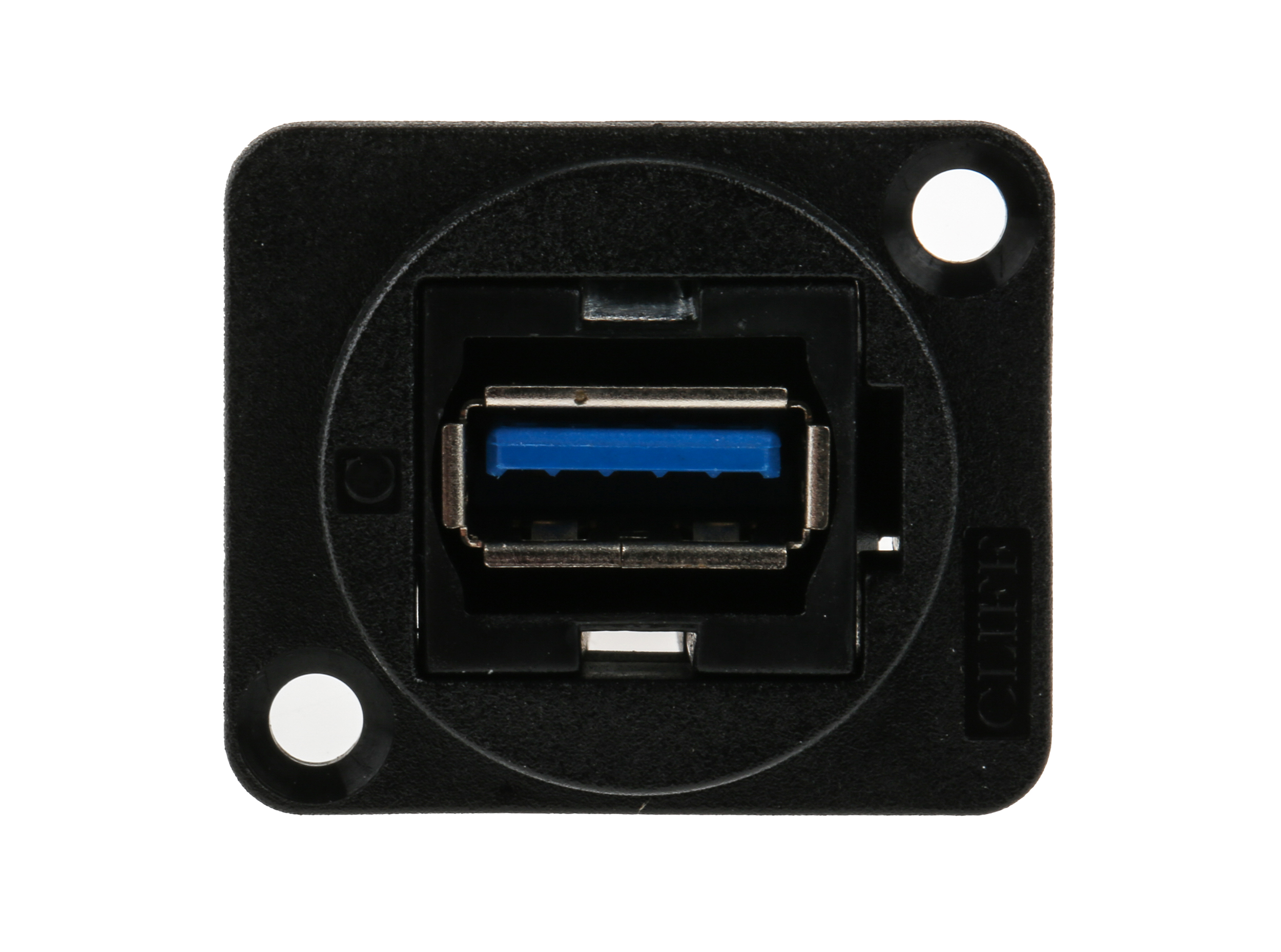 RS PRO Straight, Panel Mount, Socket Type A to A 3.0 USB Connector
