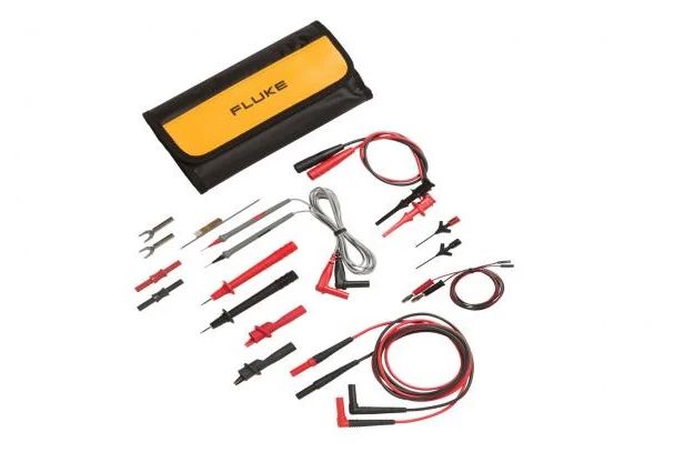 Fluke FLUKE TLK287 Electronic Test Lead Kit, CAT II, CAT III, 10A