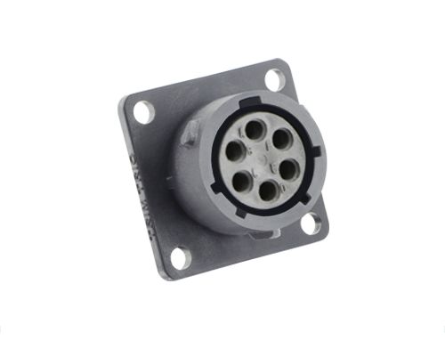 Souriau Sunbank by Eaton Circular Connector, 6 Contacts, Cable, Standard Connector, Socket, Female, IP68, IP69K, UTSX