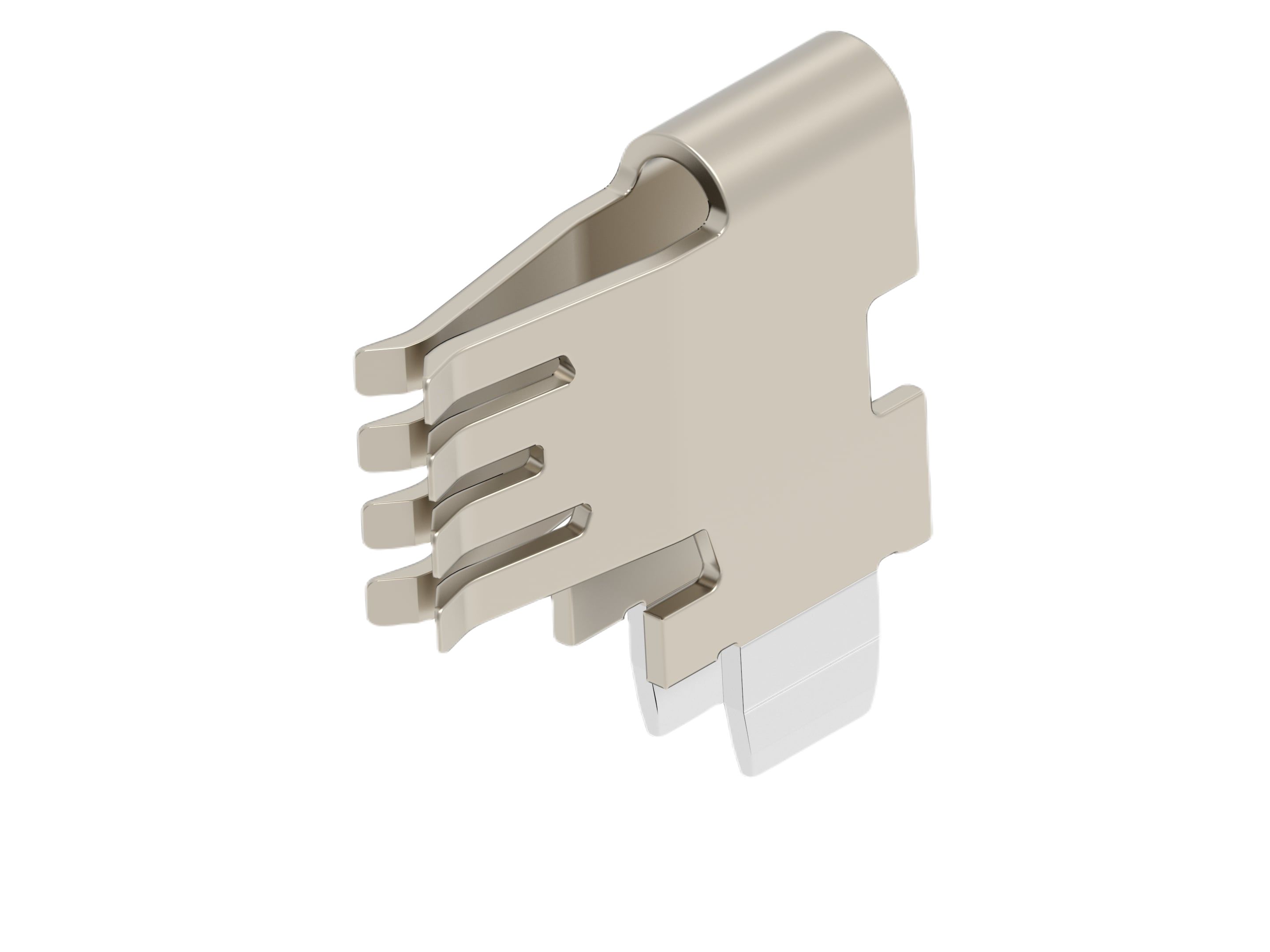 TE Connectivity 2388378 Series Receptacle PCB Connector Contact, Solder, Through Hole Termination