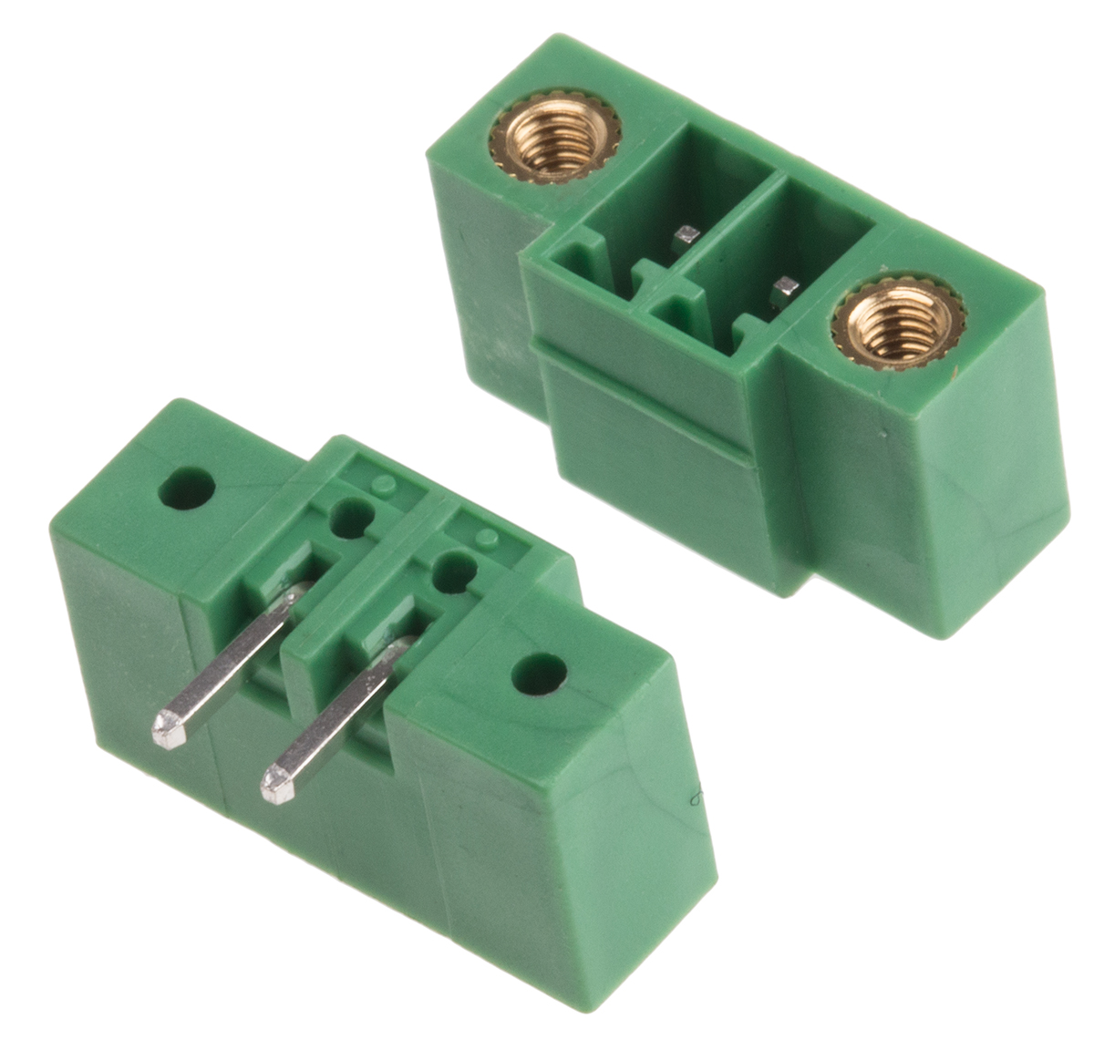 RS PRO, 3.5mm Pitch, 2 Way, Right Angle, Pluggable Terminal Block, Header, Through Hole, Solder Termination