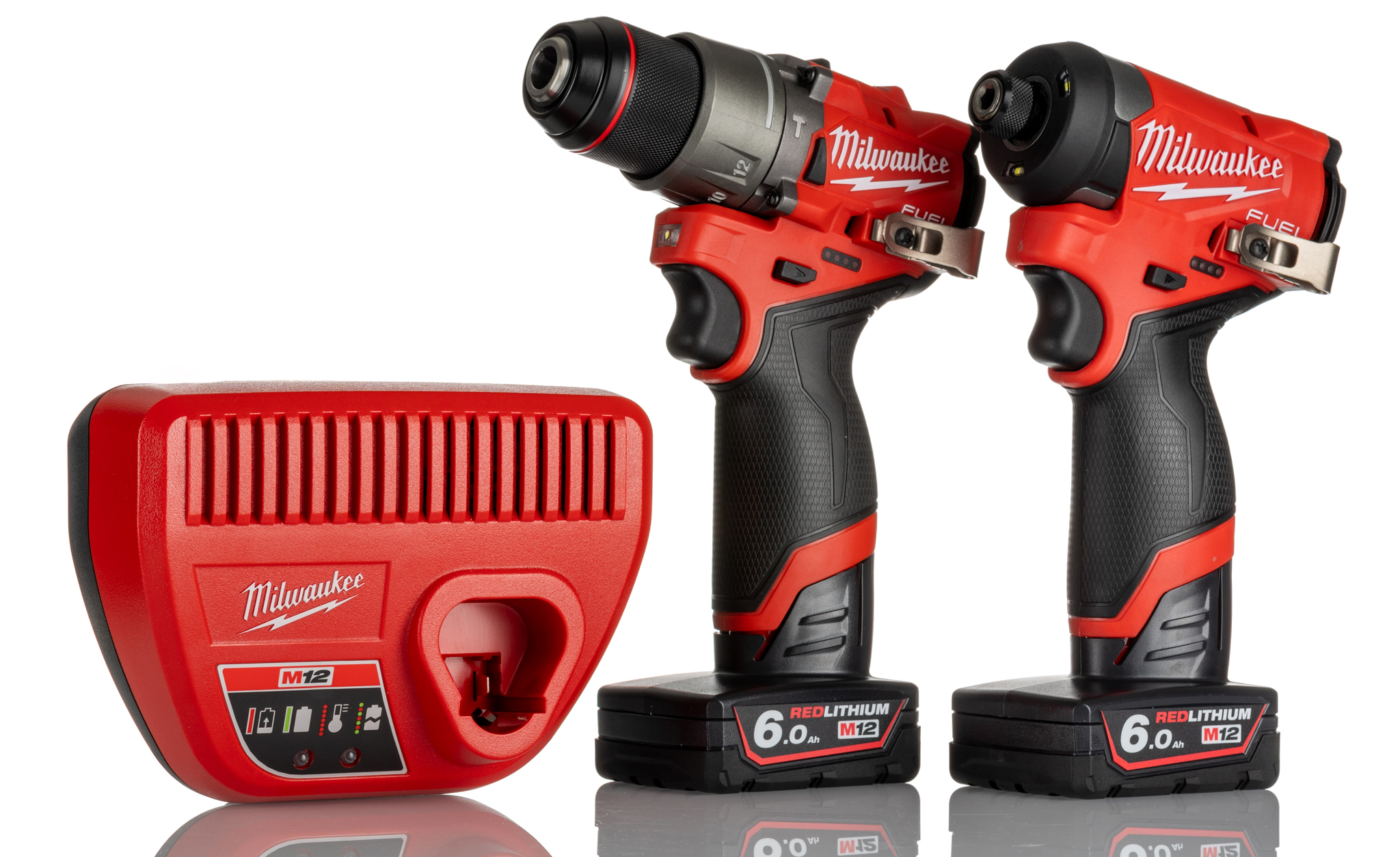 Milwaukee M12FPP2A2-602X, 12V Cordless Cordless Power Tool Kit - Cordless Power Tool Kit