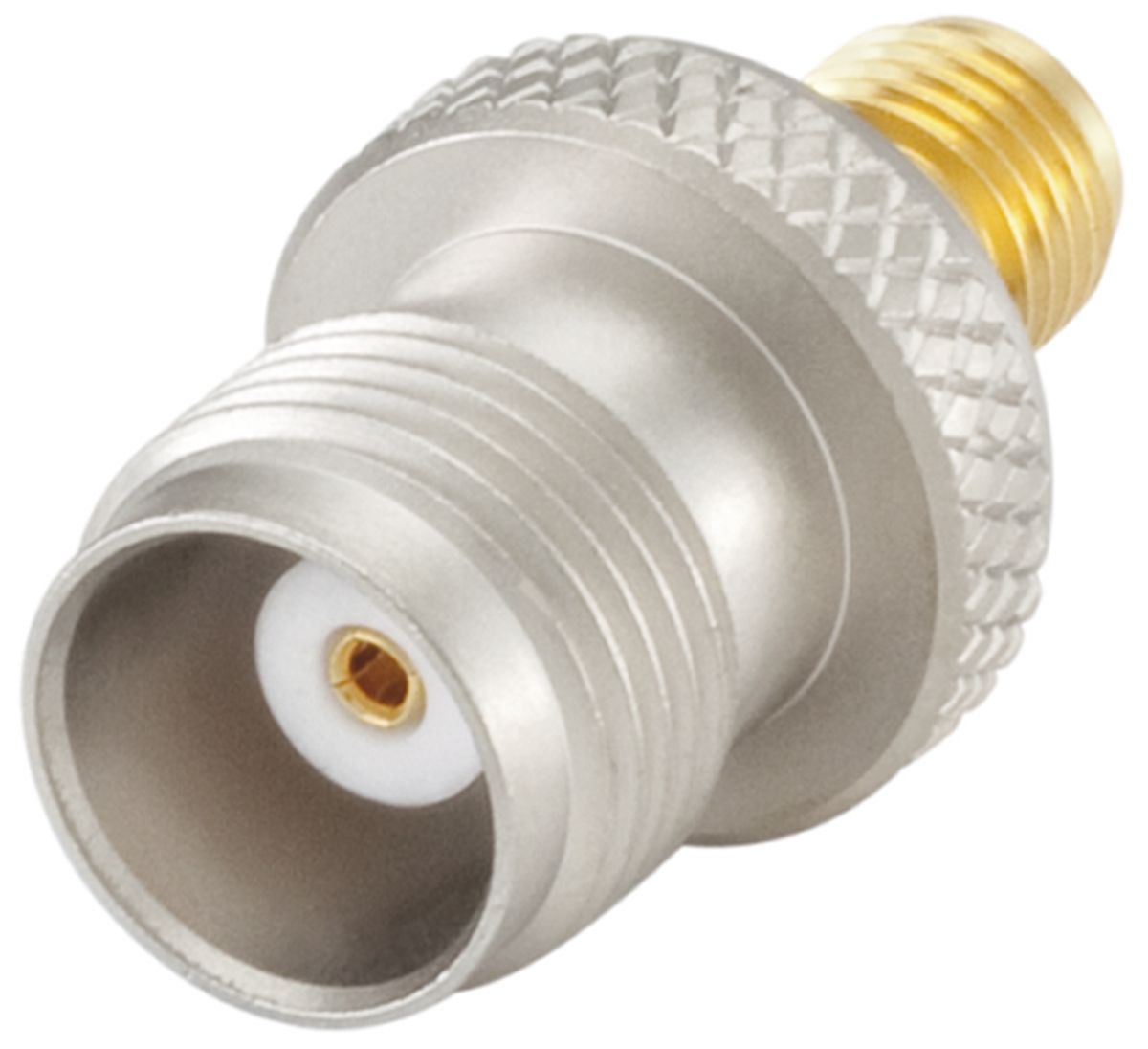 Rosenberger Straight 50Ω RF Adapter TNC Socket to SMA Socket 10GHz