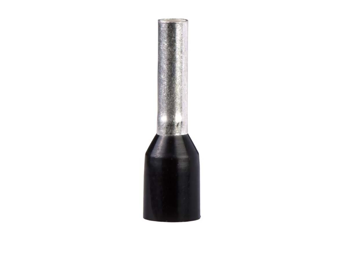 Schneider Electric, DZ5CE Insulated Crimp Bootlace Ferrule, 8.2mm Pin Length, 1.8mm Pin Diameter, 1.5mm² Wire Size,