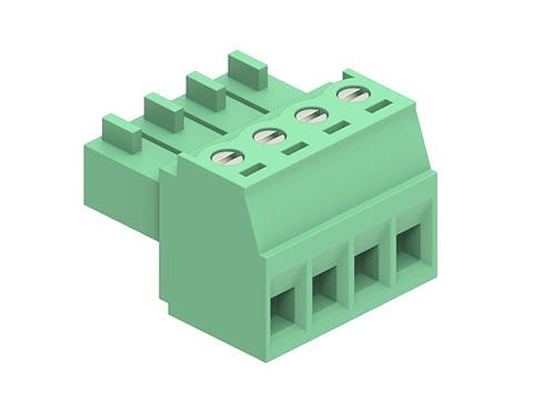 Molex 39500 Series Pluggable Terminal Block, 3-Contact, 3.5 mm Pitch, 1-Row