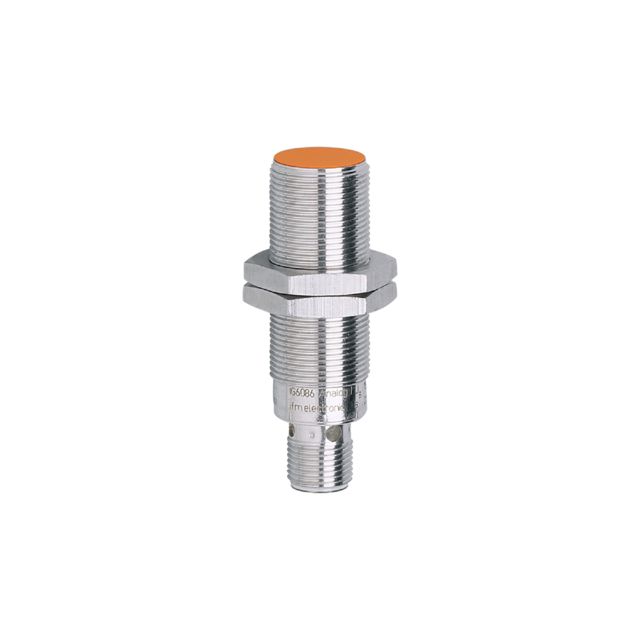 ifm electronic Inductive Threaded Barrel Proximity Sensor, M18, 0.5 → 5 mm Detection, PNP/NPN NO/NC, 15 →