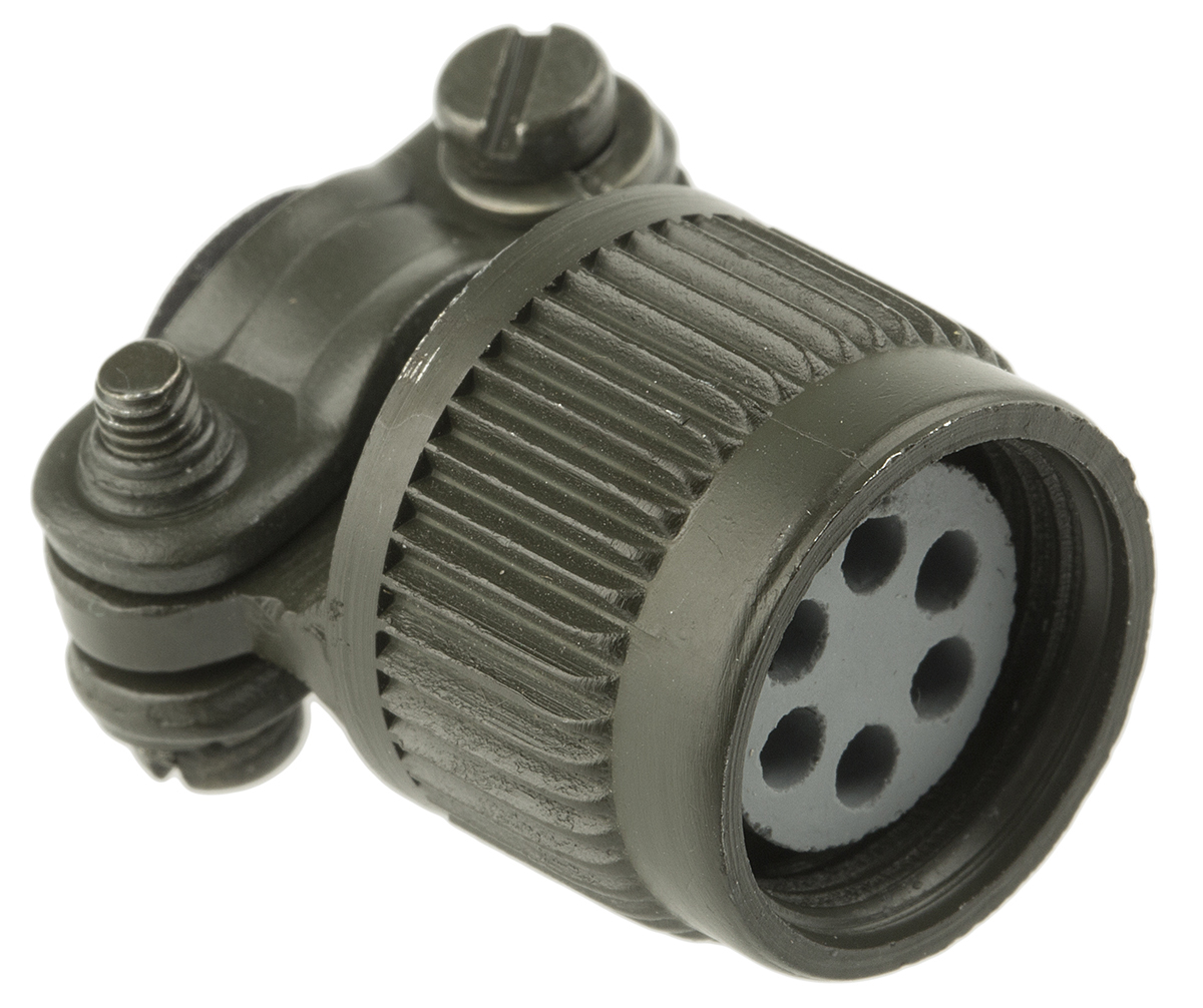 Amphenol Limited Socket Strain Relief Cable Clamp for use with 62 GB Series