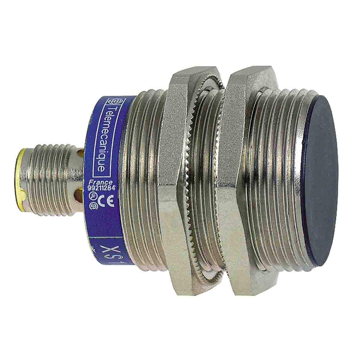 Telemecanique Sensors Inductive Threaded Barrel Proximity Sensor, M30, 20 mm Detection, NPN NO, 10 → 36 V dc, 12