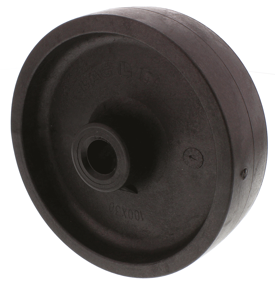 LAG Black Thermoplastic High Temperature Resistant Trolley Wheel, 200kg