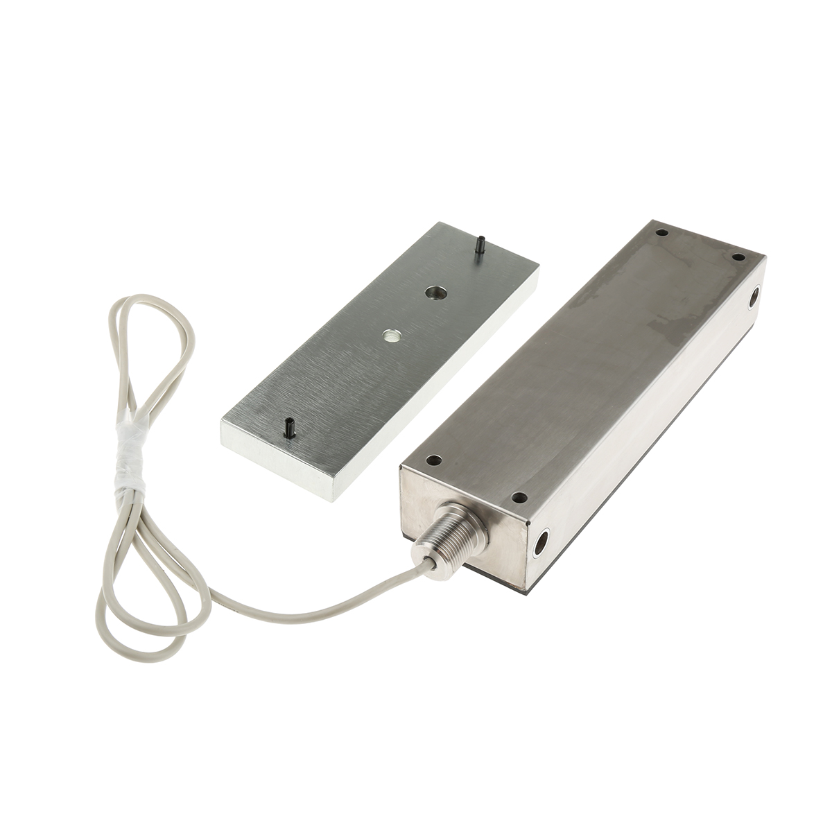 RS PRO Single Door Access Control Door Magnet, 1200lb Holding Force 12V dc