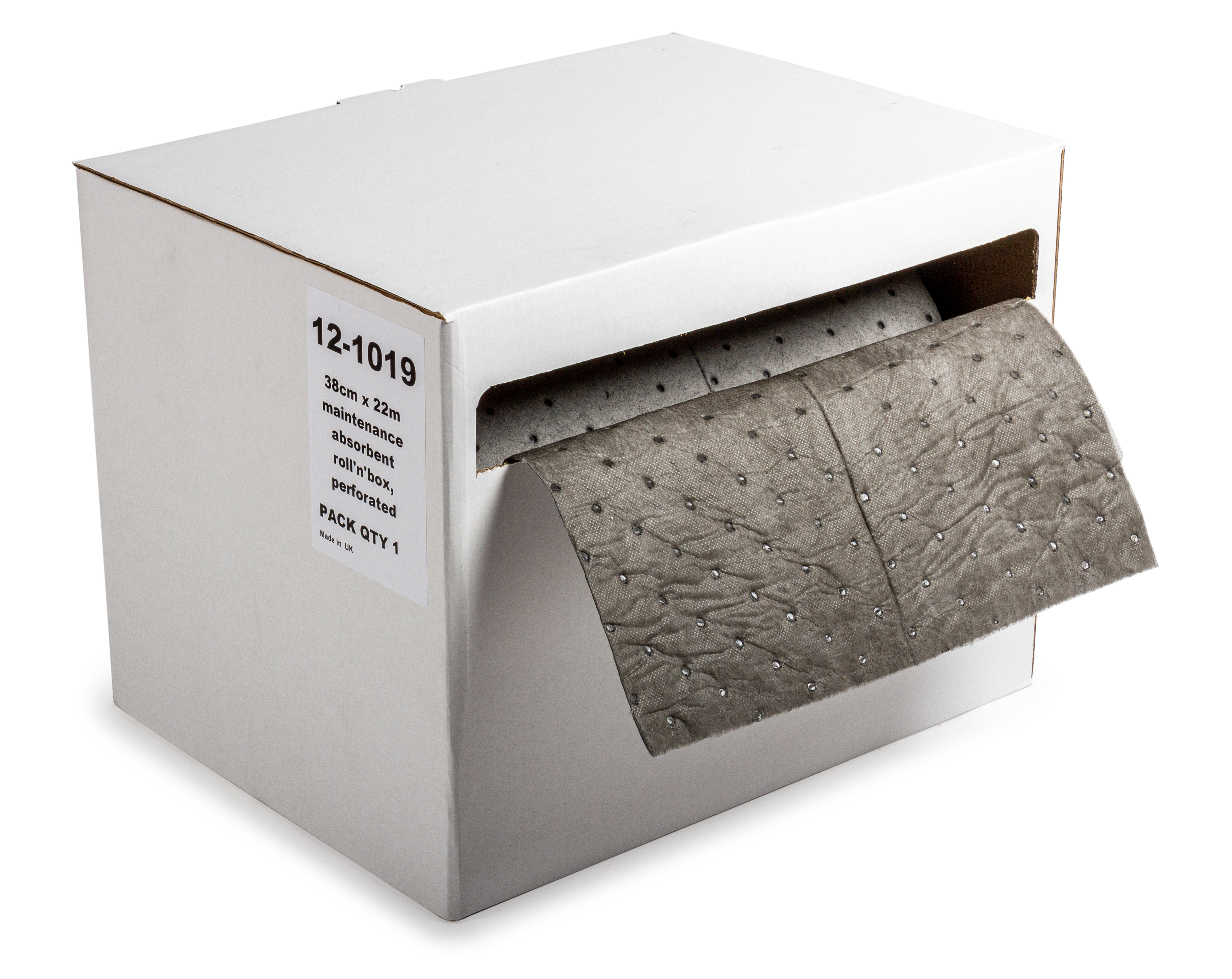 RS PRO Spill Absorbent for Maintenance Use, 44 (Per Roll) L Capacity