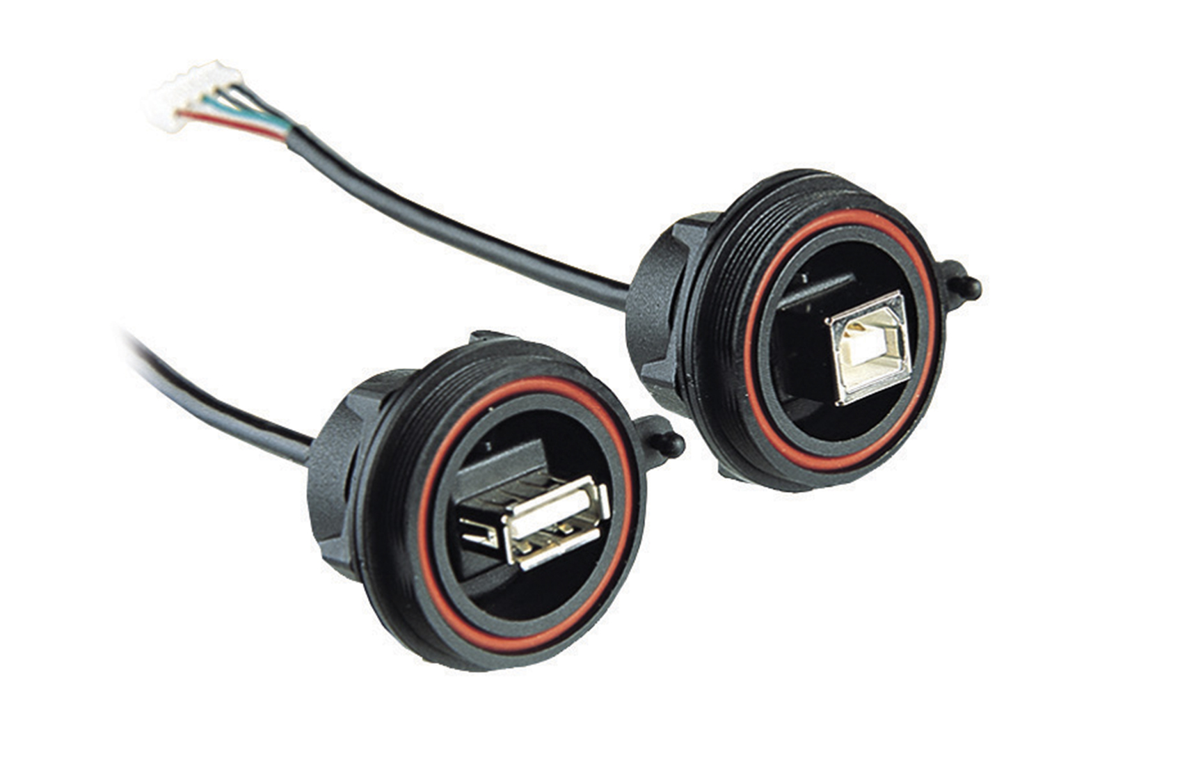 Bulgin, Panel Mount, Socket- Single Port Type B 2.0 IP68 USB Connector