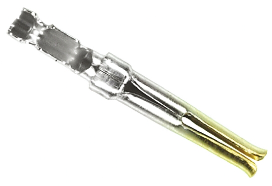 TE Connectivity, AMPLIMITE HD-20 Series, size 20 Female Crimp D-sub Connector Contact, Gold, 24 → 20 AWG