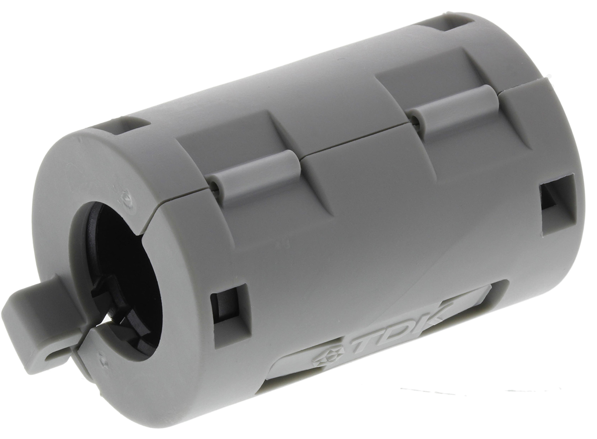 TDK Openable Ferrite Sleeve, 36 Dia x 32mm, For Suppression Components, Apertures: 1, Diameter 11mm