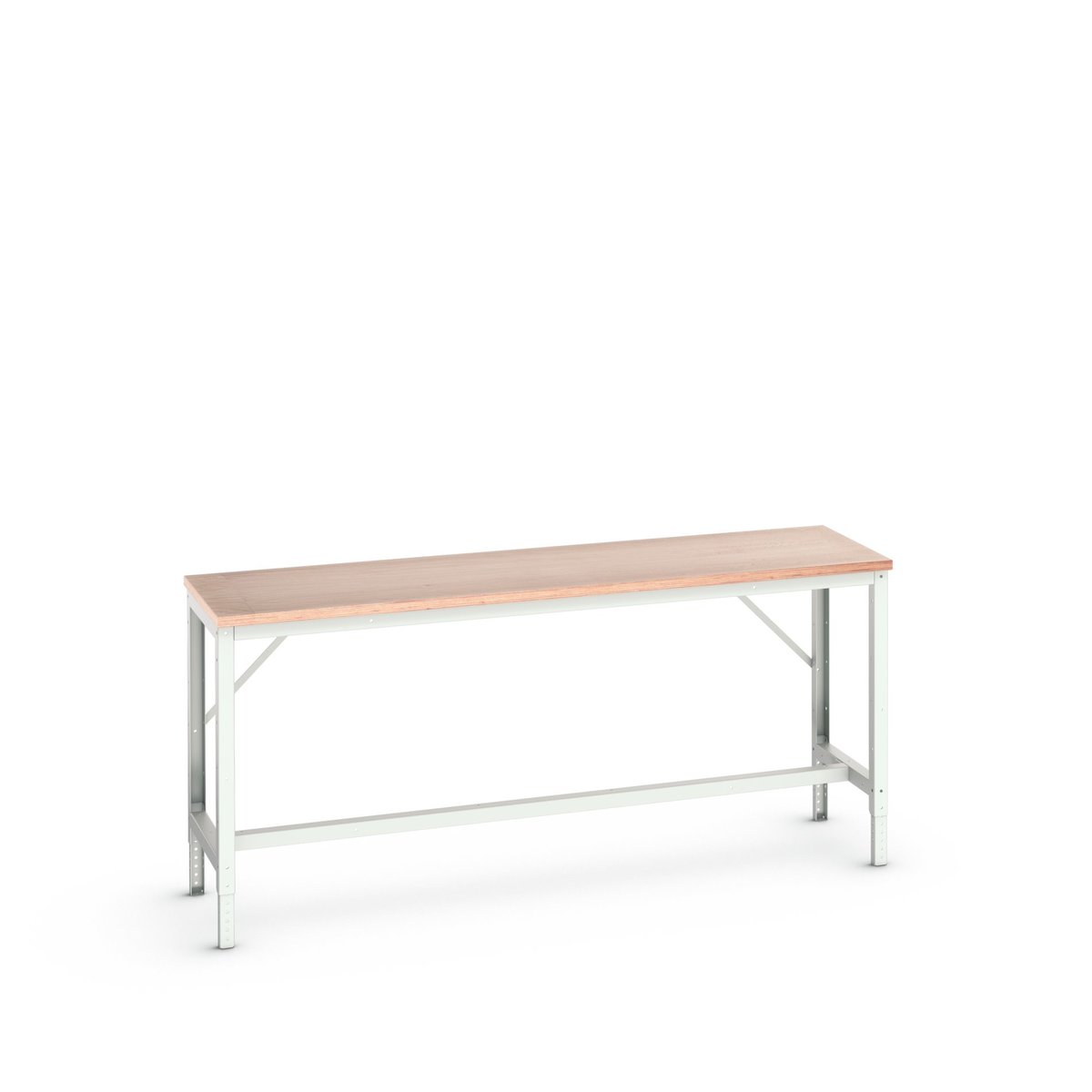 Bott Steel Workbench, Adjustable Height, 780 → 930mm x 2000mm x 600mm