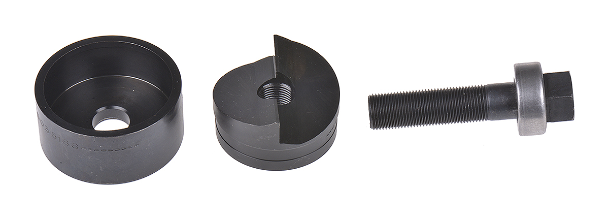 Greenlee Punch and Die Tool, 64.0mm, Circular, Hand Operation