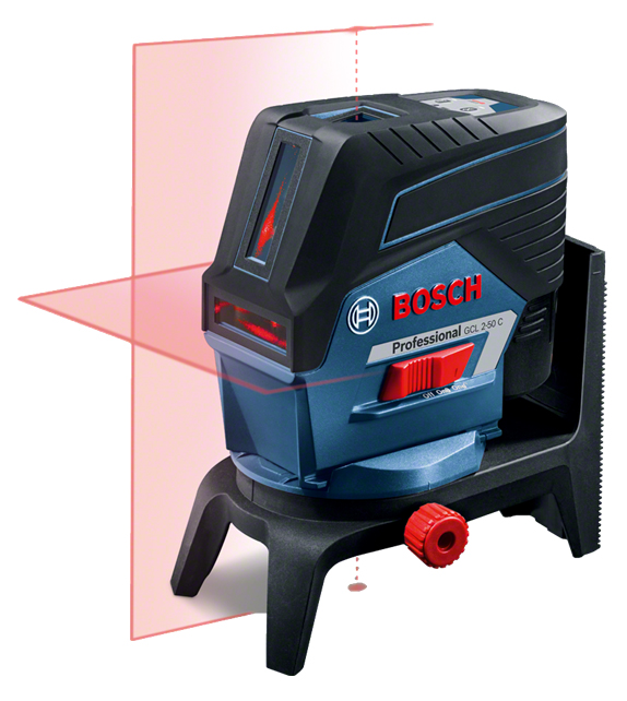 Bosch GCL 2-50 C 635 → 650nm Laser Colour Red 2 Line Line laser