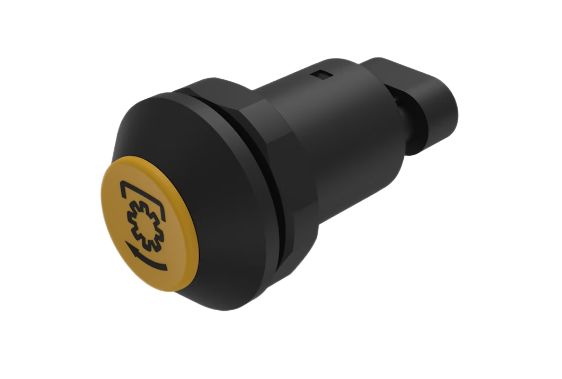 EAO Series 09 Series Push Button Switch, Momentary, Panel Mount, 30mm Cutout, 1 NO, 12 → 48V dc, IP67