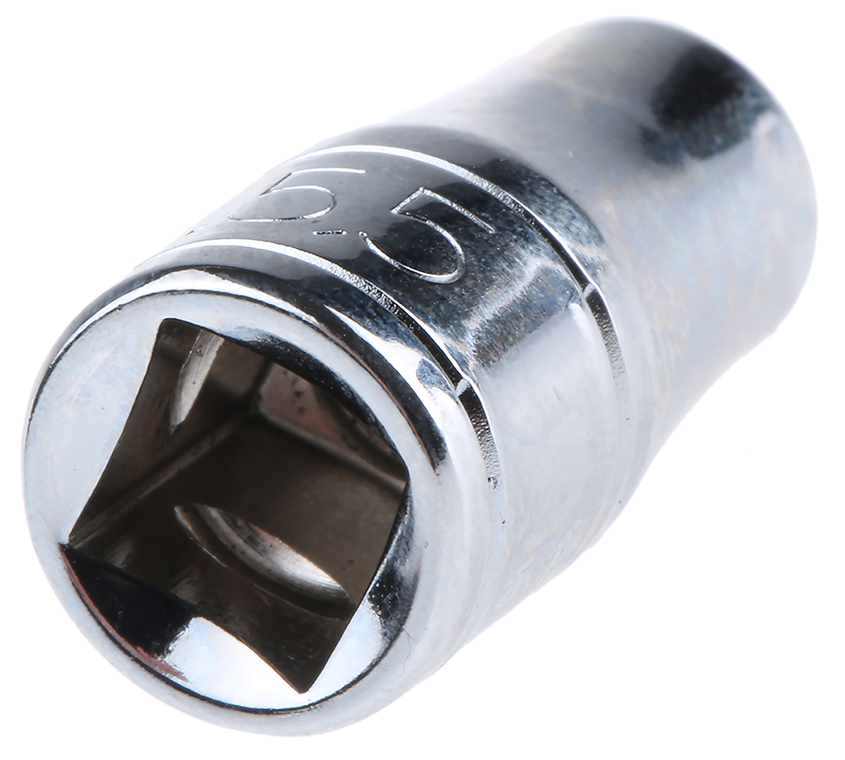 Facom 1/4 in Drive 5.5mm Standard Socket, 6 point, 22 mm Overall Length