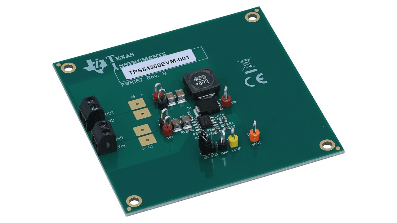 Texas Instruments Step-Down Converter Evaluation Module DC-DC Converter for TPS54360 for TPS54360