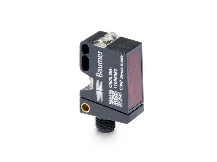 Baumer Distance Measuring Photoelectric Sensor, Rectangular Sensor, 60 → 550 mm Detection Range IO-LINK