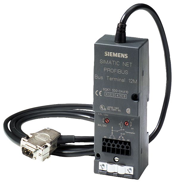 Siemens BUS Connector for Use with PROFIBUS