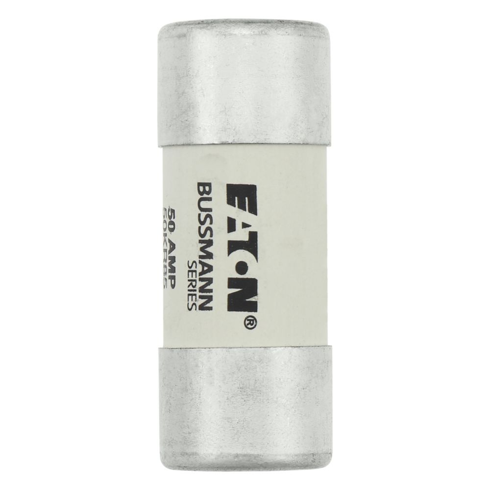 Eaton 50A Ceramic Cartridge Fuse, 23 x 57mm