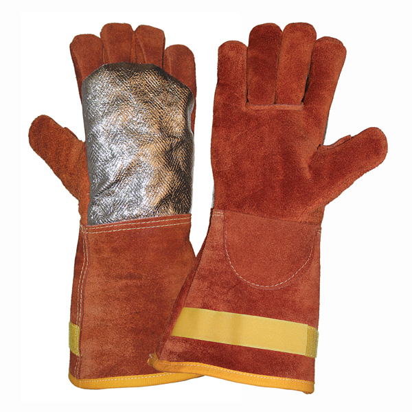 Liscombe L6-314-ABA-V Brown Chrome Leather Work Gloves