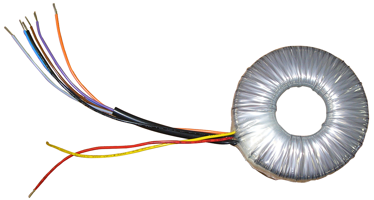 RS PRO 2 x 115V ac, 2 x 24V ac Toroidal Transformer, 250VA 2 Output, IEC 61558-2-6