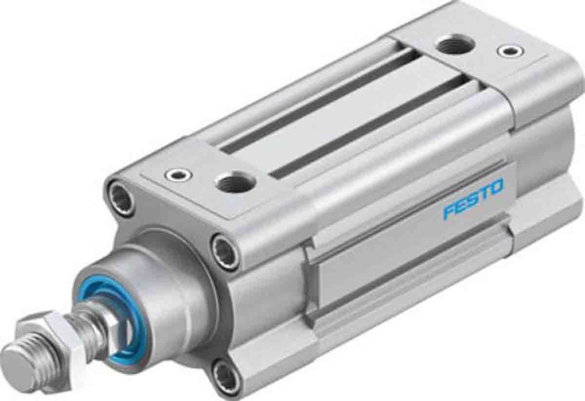 Festo Pneumatic Piston Rod Cylinder - 3659471 50 mm Bore, 50 mm DSBC Series, Double Acting Acting