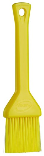 Vikan Yellow Pastry Brush for Food Industry, General Cleaning with brush included