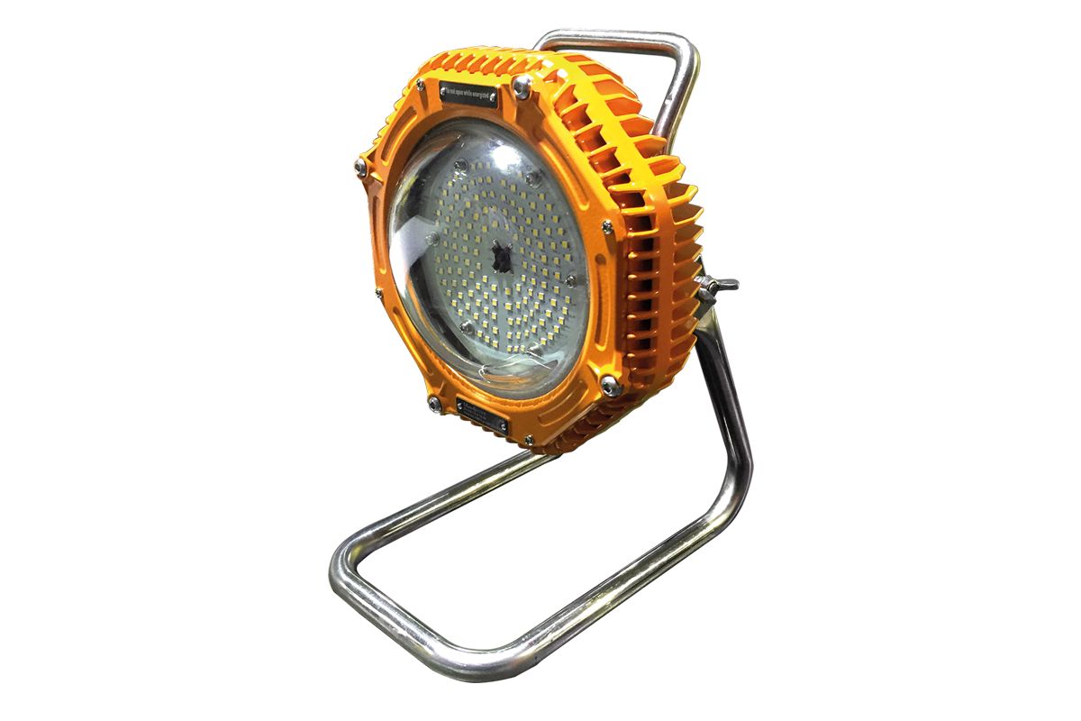 Nightsearcher 10 W Work Lamp Hazardous Area Light, 危险区域, Work Light Stainless Steel Stand, ATEX