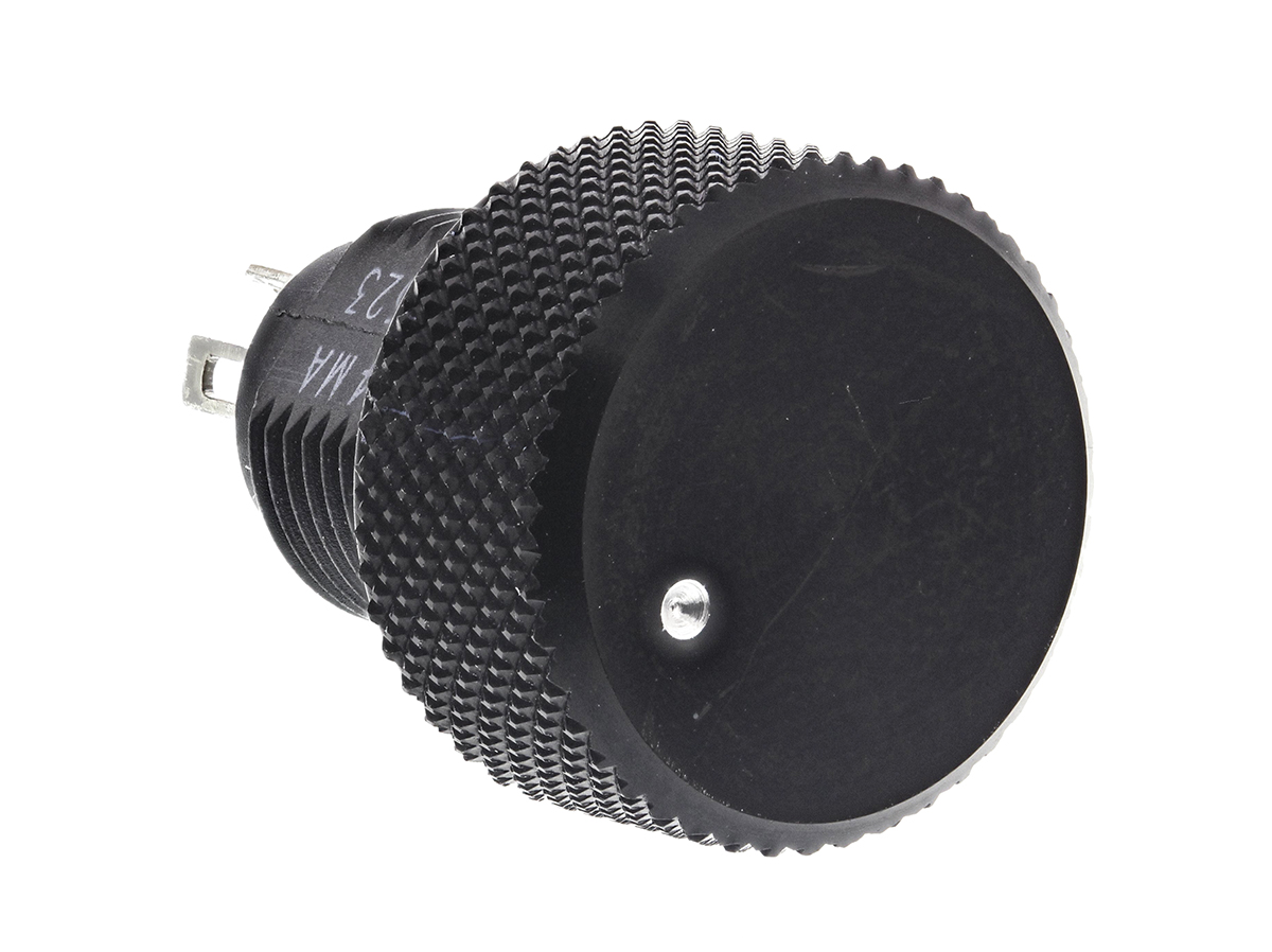 Vishay P16 100kΩ Rotary Potentiometer 1-Gang Panel Mount, P16NM104MAB15