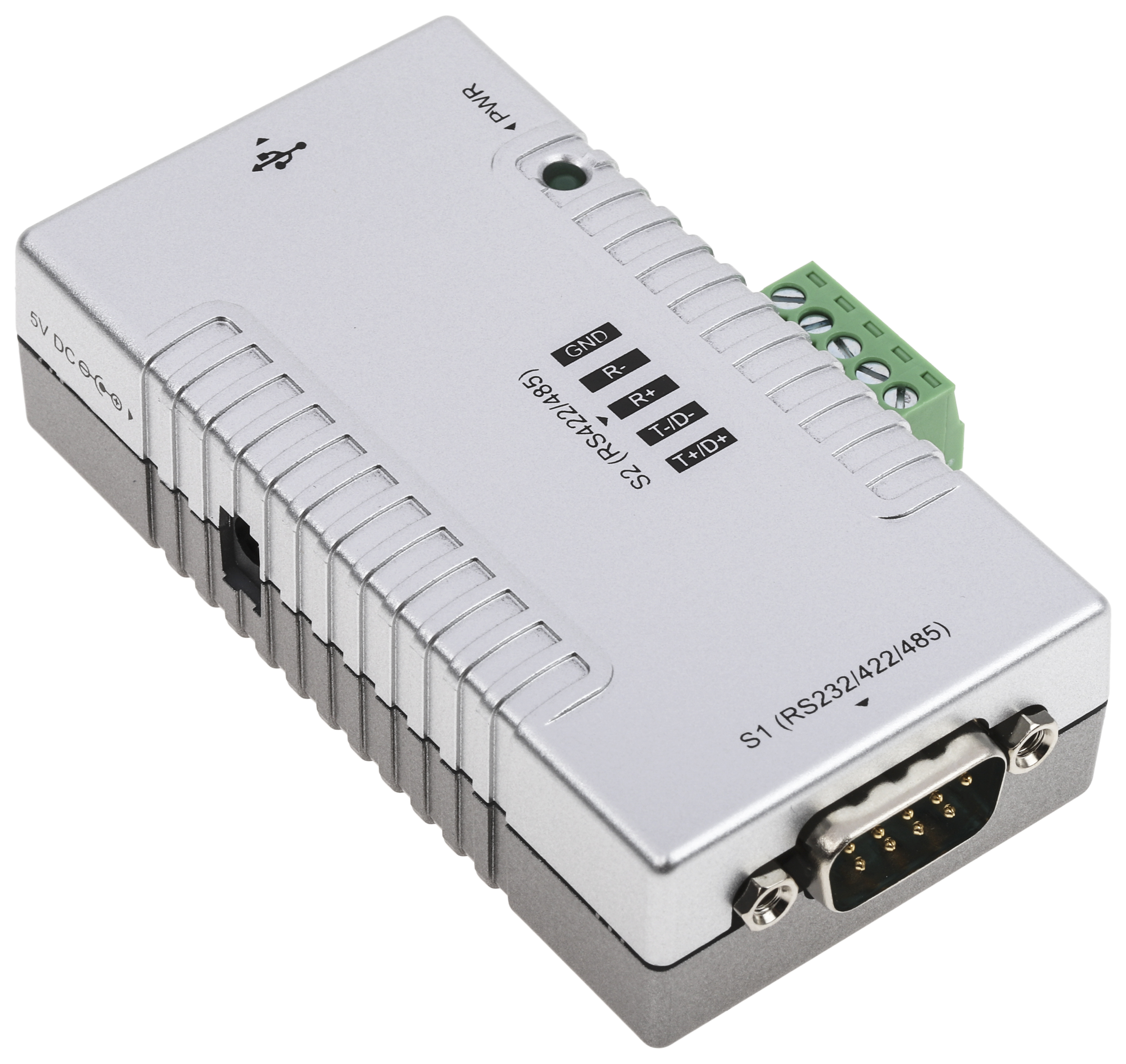 StarTech.com RS232, RS422, RS485 USB A Male to D-sub, 9 Pin Male Interface Converter