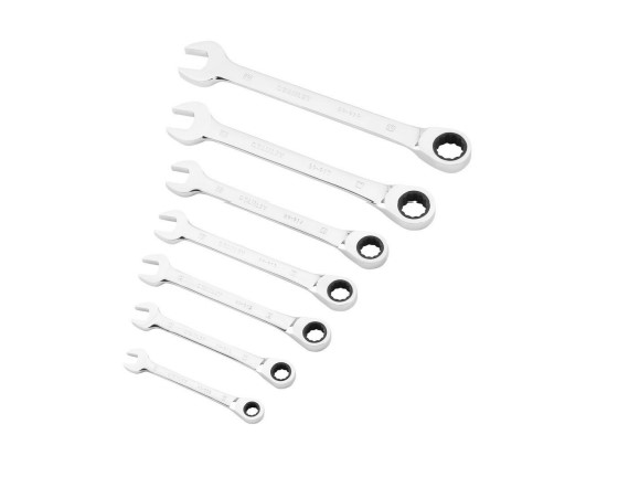 Stanley 7, 12-Piece Spanner Set, Chrome Vanadium Steel
