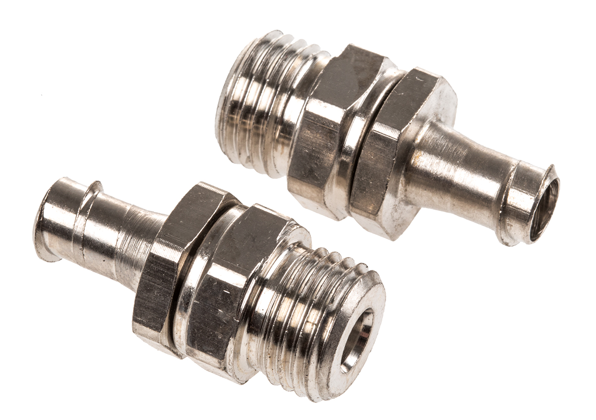 Adaptaflex Swivel, Conduit Fitting, 10mm Nominal Size, PG7, Brass, Silver IP54 rating