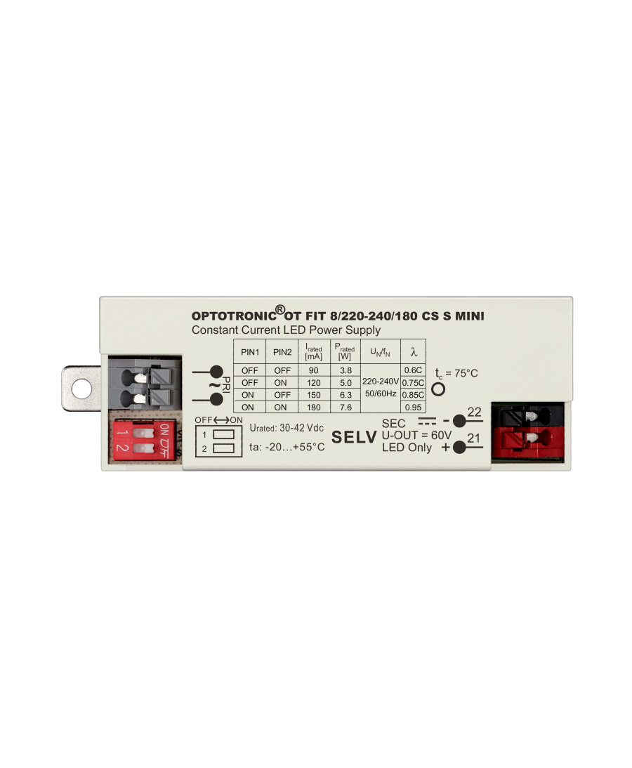 Osram LED Driver, 42V Output, 8W Output, 180mA Output, Constant Current