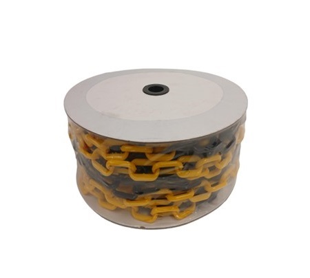 RS PRO Black & Yellow Thermoplastic Chain Barrier