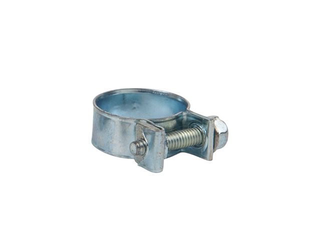 JCS Stainless Steel Slotted Hex Hose Clip, 15 → 17mm ID