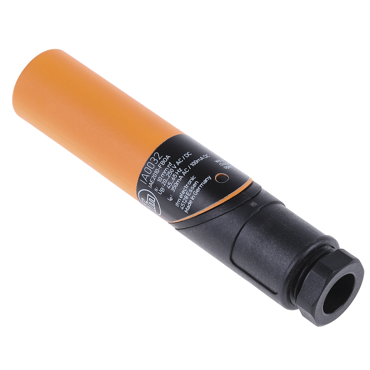 ifm electronic Inductive Threaded Barrel Proximity Sensor, 10 mm Detection, 2-Wire NO/NC, 20 → 250 V ac/dc