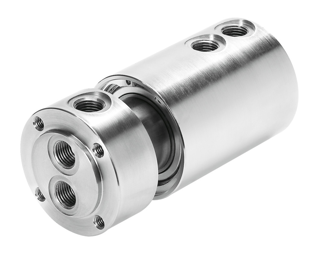 Festo GF-1/8-2 Brass Pneumatic Rotary Union, G 1/8