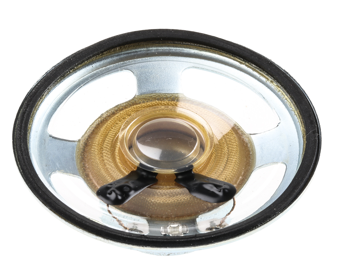 RS PRO 50mm dia 200mW nom Speaker Driver, 8Ω