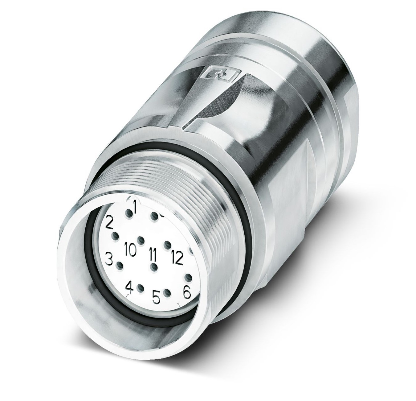 Phoenix Contact Circular Connector, 12 Contacts, Cable, M23 Connector, Socket, Female, IP67, CA Series