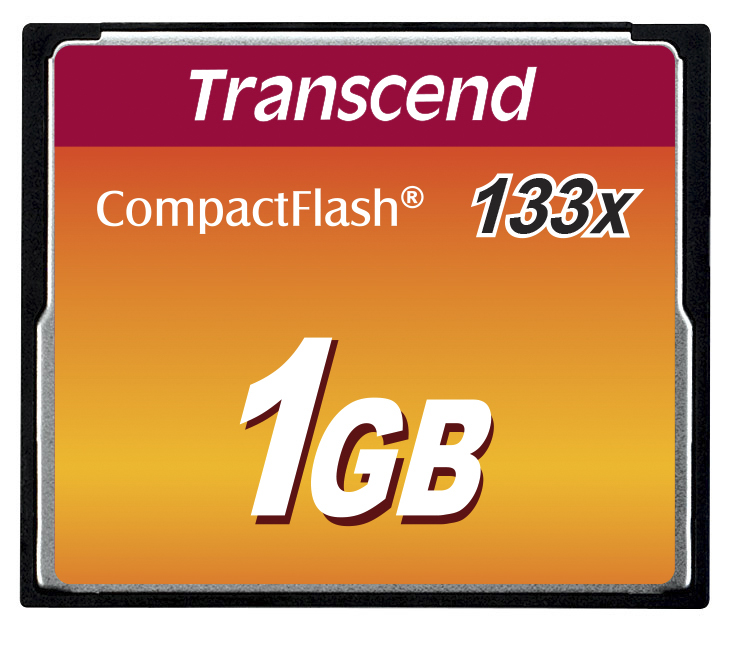 Transcend CompactFlash 1 GB MLC Compact Flash Card