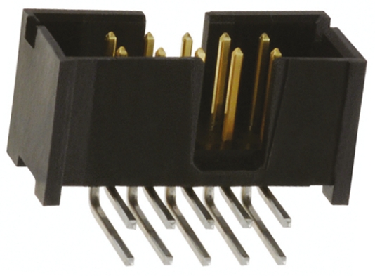 Molex C-Grid Series Right Angle Through Hole PCB Header, 10 Contact(s), 2.54 mm Pitch, 2 Row, Shrouded