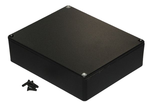 Hammond 1590 Series Die Cast Aluminium Alloy Enclosure, IP54, 145 x 121 x 39mm