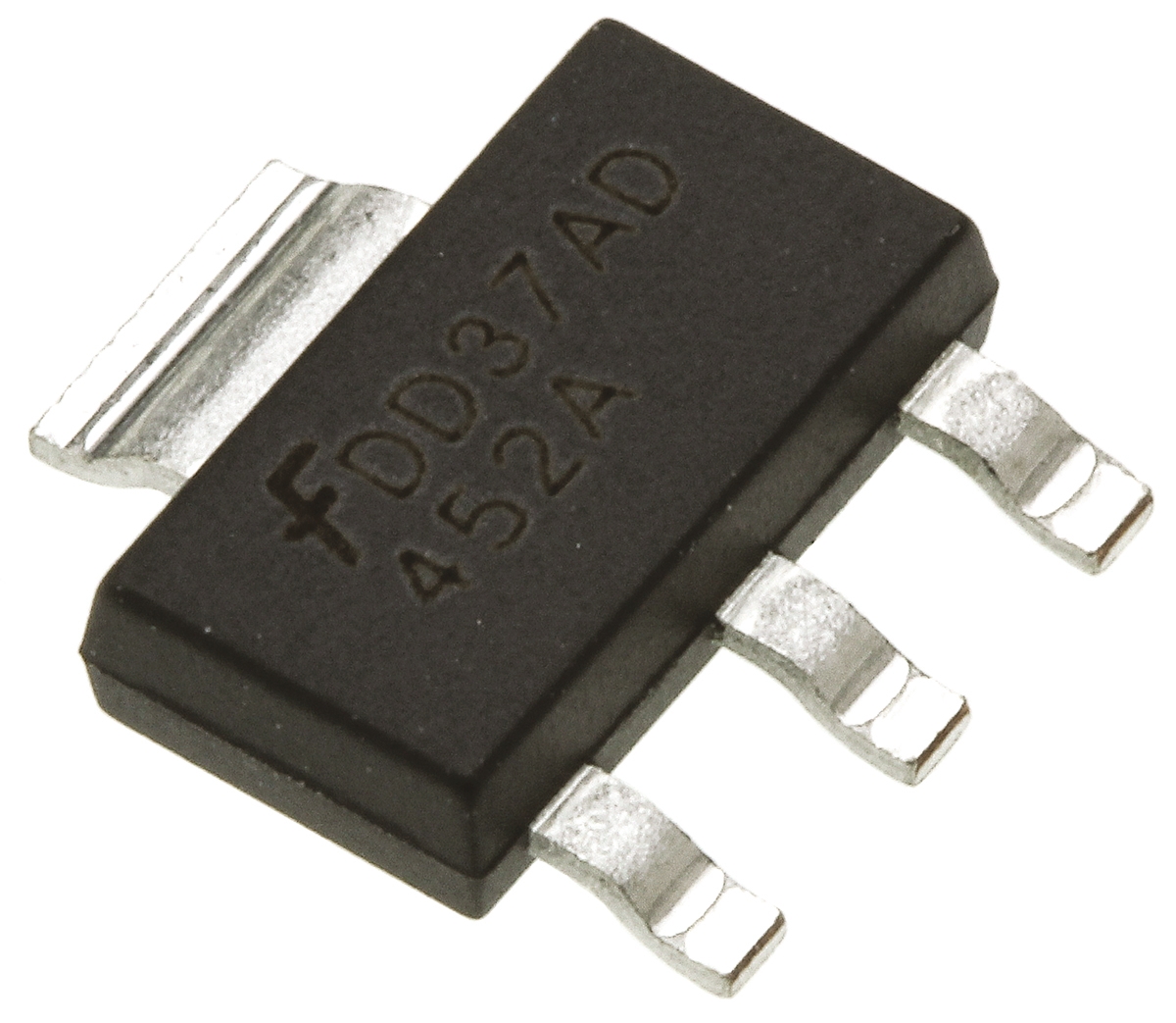 onsemi NDT Type P-Channel MOSFET, 5 A, 30 V Enhancement, 4-Pin SOT-223 NDT452AP