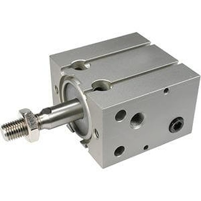 SMC Pneumatic Piston Rod Cylinder - CDU10-5S 10 mm Bore, 5 mm CU Series, Single Acting Acting