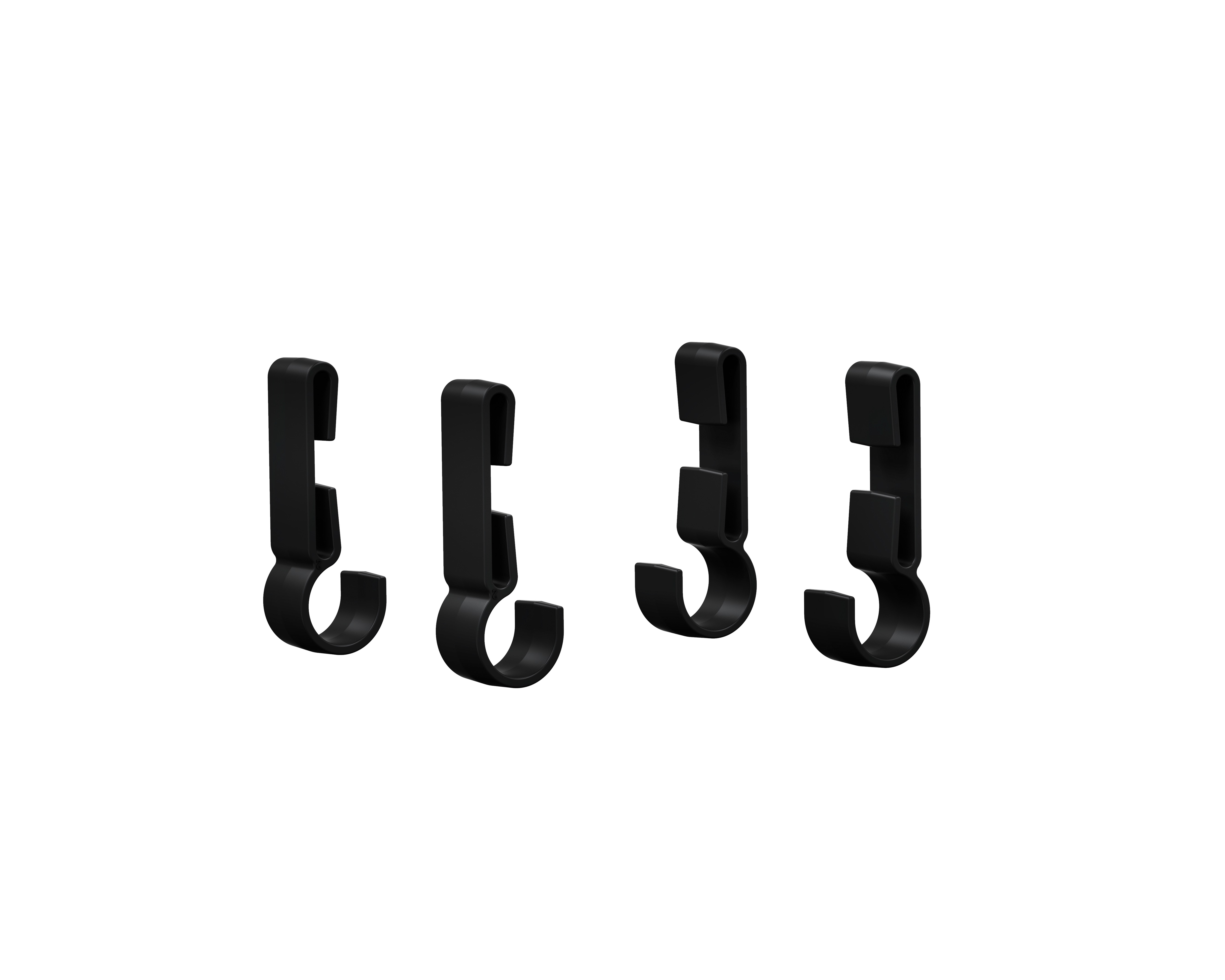 LEDLENSER Black Hard Hat Clip